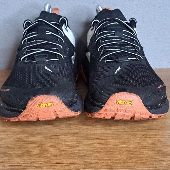 Altra Olympus 4 Trail Running Shoes Women 8.5 Vibram Megagrip Lightweight Blue - Picture 3 of 14